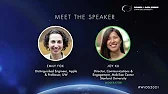 Thumbnail for Meet the Speaker: Emily Fox moderated by Joy Ku | WiDS 2021