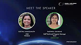 Thumbnail for Meet the Speaker: Geetha Manjunath moderated by Radhika Kannan | WiDS 2021