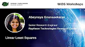 Thumbnail for Linear Least Squares | Abeynaya Gnanasekaran