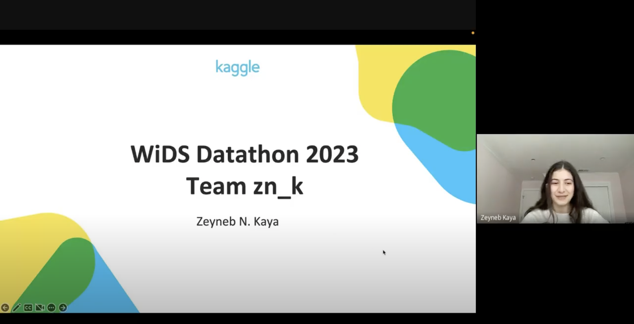 Thumbnail for WiDS Datathon 2023 Top High School Team: Zeyneb Kaya