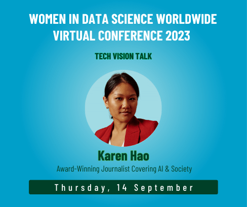 Karen Hao 2023 Conference image