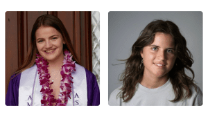 Thumbnail photo for From Students to Mentors: Kylie & Caterina’s WiDS Experience